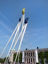 Goodwood Festival of Speed Sculpture in front of Goodwood House 2013 Artist: Unknown.