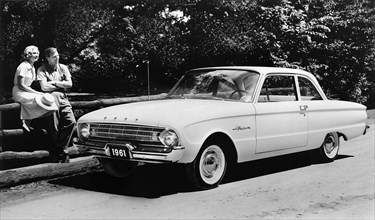 1961 Ford Falcon Tudor sedan Artist: Unknown.