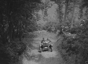 Frazer-Nash Super Sports taking part in a motoring trial, c1930s. Artist: Bill Brunell.