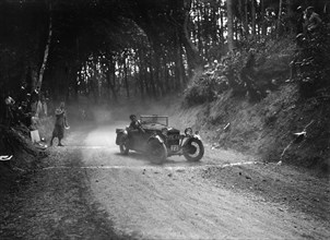 Frazer-Nash Super Sports of WW Inderwick taking part in a motoring trial, c1930s. Artist: Bill Brunell.