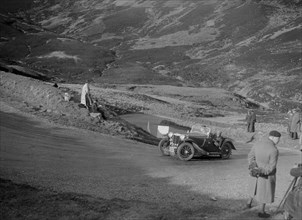 MG PA of A Cairns at the RSAC Scottish Rally, Devil's Elbow, Glenshee, 1934. Artist: Bill Brunell.