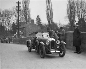 Amilcar Standard Sports at the Ilkley & District Motor Club Trial, Thirsk, Yorkshire, 1930s. Artist: Bill Brunell.