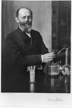 Emil Fischer, German organic chemist, 1904. Artist: Unknown