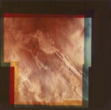 Part of the Grand Canyon, Marineris Vallis, on Mars, 1976. Artist: Unknown