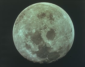 Front side of the moon, 22 July 1969. Artist: Unknown