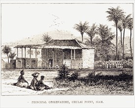 Principal Observatory, Siam, 1875. Artist: Unknown