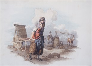 'Brick Maker', 1808. Artist: William Henry Pyne