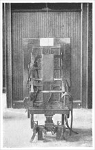 Electric chair, 1898. Artist: Unknown