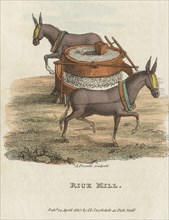 'Rice Mill', 1813. Artist: Anon