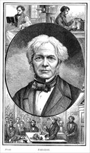 Michael Faraday, British physicist and chemist, 1881 Artist: Unknown