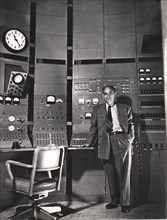 Enrico Fermi, Italian-born American nuclear physicist, c1942. Artist: Unknown