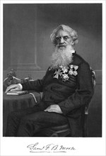 Samuel Finley Breese Morse, American artist and inventor, 1872. Artist: Unknown
