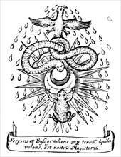 Alchemical symbolism, 1652. Artist: Unknown