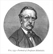 Hermann von Helmholtz (1821-1894), German physicist and physiologist, 1876. Artist: Unknown