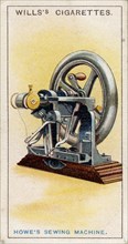 First lock-stitch sewing machine, [1915]. Artist: Unknown