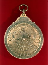 Astrolabe, Arabian navigational instrument, 11th century. Artist: Unknown