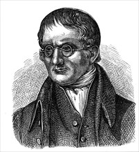 John Dalton, English chemist, 1881. Artist: Unknown