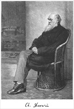 Charles Darwin, English naturalist, 1883. Artist: Unknown
