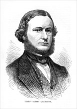 Gustav Robert Kirchhoff, German physicist, 1873. Artist: Unknown