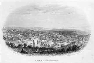 'Truro, from Trennick Lane', 1860. Artist: Unknown