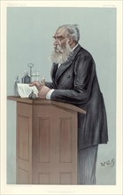 Thomas Stevenson, British forensic scientist, 1899.  Artist: Wag