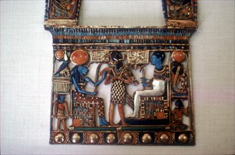 Pectoral from the tomb of Tutankhamun, c14th century BC. Artist: Unknown