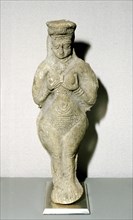 Terracotta goddess, Susa, Middle Elamite period, 1500 - 1100 BC. Artist: Unknown