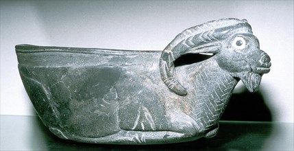 Cup in the form of a mouflon, Susa, c2000-1940 BC. Artist: Unknown