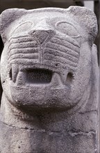 Stone carving of a lion, Hittite. Artist: Unknown