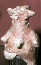 Terracotta female figure, Indus Valley, Mohenjo-Daro, 2500-2000 BC. Artist: Unknown