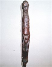Celtic wood male idol, Ralaghan, Co.Cork, Ireland, c1st century BC. Artist: Unknown