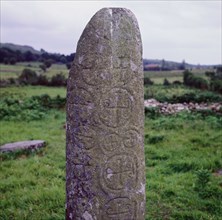 Kilnasaggart Cross Pillar, Armagh, Ireland, c714. Artist: Unknown