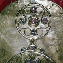 Detail of Celtic decoration, Battersea Shield, Celtic, c2nd - 1st century BC. Artist: Unknown