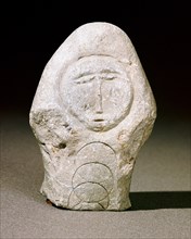 Celtic carved head, Eype, Dorset, c1st century. Artist: Unknown