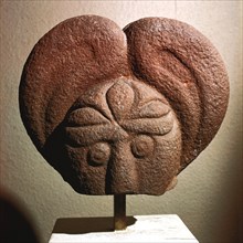Celtic stone head, Heidelberg, Germany, c5th - 4th century BC. Artist: Unknown