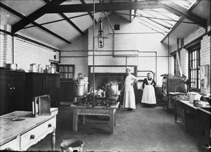 Inside the old Rowntree factory kitchen, York, Yorkshire, c1889-c1911. Artist: Unknown