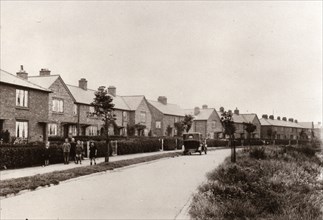 Council houses on Kingsway North, York, Yorkshire, 1938. Artist: Unknown