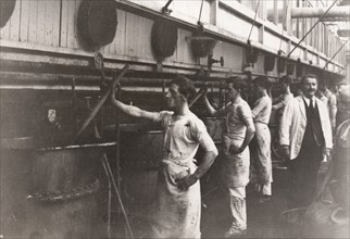 Gum boiling room, Rowntree factory, York, Yorkshire, 1930. Artist: Unknown