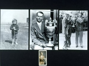 Hector Thompson, amateur golfing great, 1936. Artist: Unknown