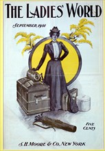 The Ladies World, magazine cover, 1901. Artist: Unknown