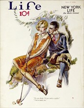 Life magazine cover, June 1929.  Artist: Raymond Thayer