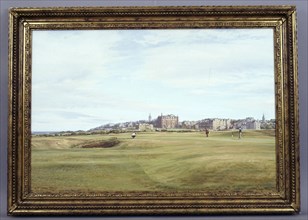Arthur Weaver, The 16th Hole, Old Course, Royal and Ancient Golf Club, 1961. Artist: Arthur Weaver