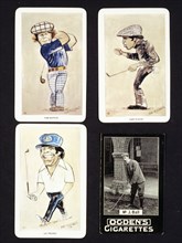 Set of player cards, c1970s. Artist: Unknown