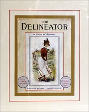 Cover of The Delineator, July 1900. Artist: Unknown