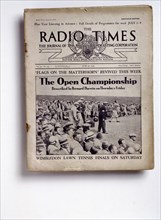 Cover of the The Radio Times, 30 June, 1933. Artist: Unknown