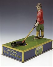 Jocko the Golfer, toy, American, c1920. Artist: Unknown