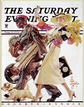 Cover of The Saturday Evening Post, Sep 15, 1934. Artist: Unknown