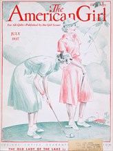 Cover of The American Girl magazine, July 1937. Artist: Unknown