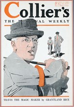 Cover of Collier's weekly magazine, May 12, 1917. Artist: Unknown