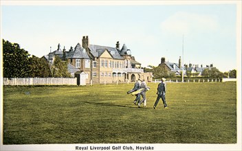 Royal Liverpool golf club, Hoylake, c1910. Artist: Unknown